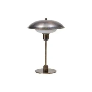 Lampe à poser en métal marron Boston House Doctor - 42cm en ABS renforcé