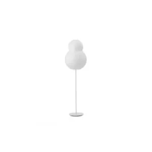 Applique design Lampadaire en papier blanc Bubble Puff Normann Copenhagen - 154cm