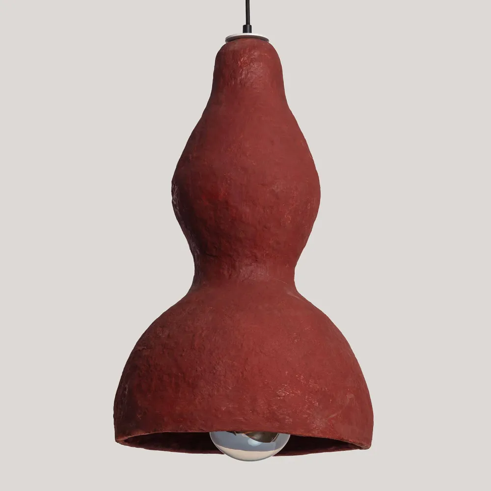 Kit d'Éclairage Ambiance Luminaire suspendu en papier mâché Gizon ILUZZIA avec éclairage LED intégré