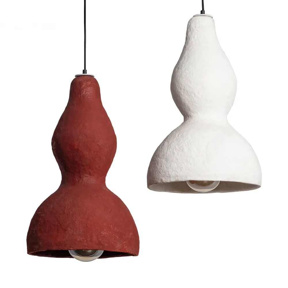 Kit d'Éclairage Ambiance Luminaire suspendu en papier mâché Gizon ILUZZIA avec éclairage LED intégré