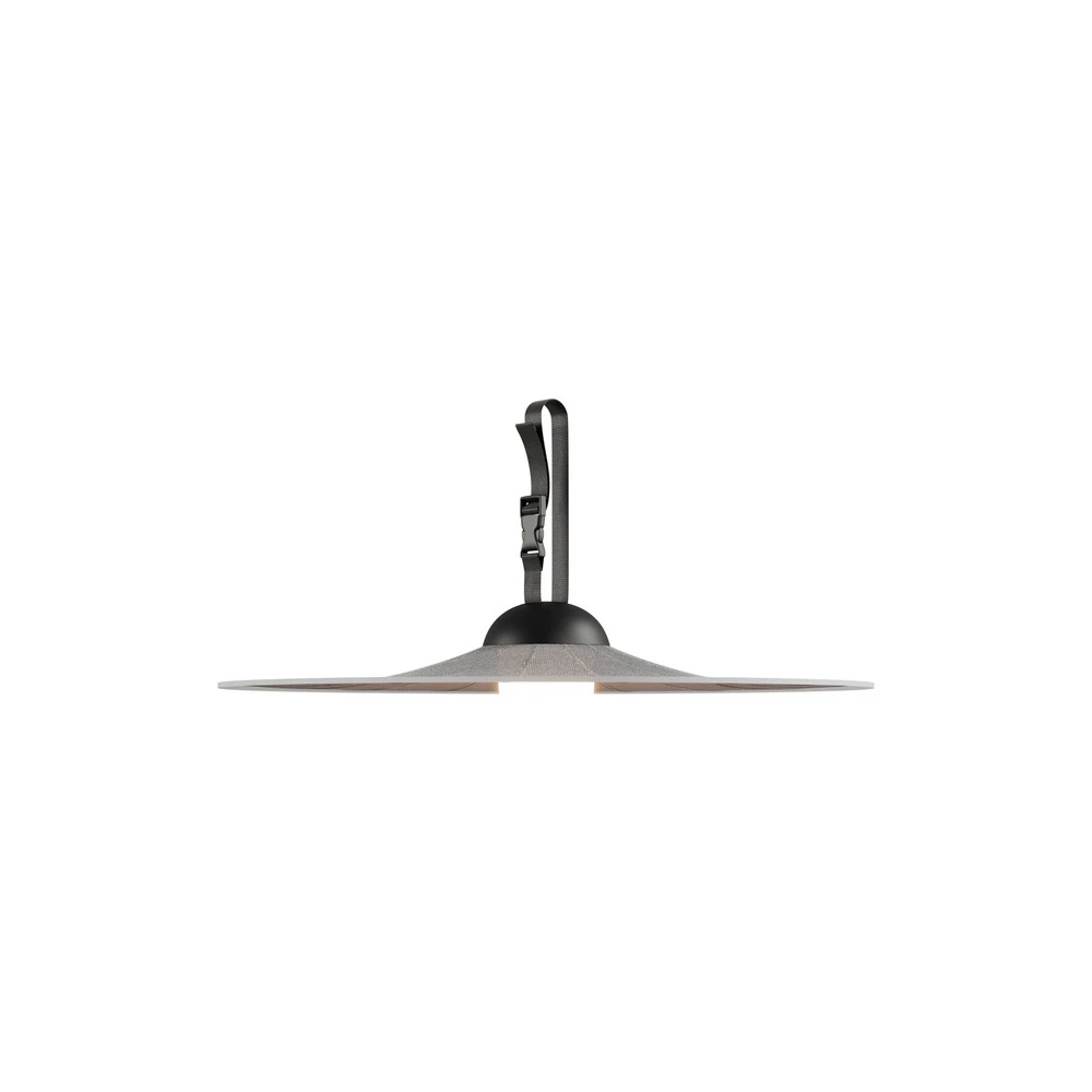 Aisé Light Bloom Suspension Batterie IP65 Ø60cm gris perle