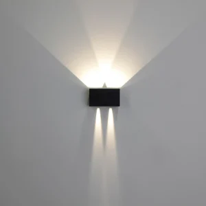 Applique d'extérieur LED Dakar, anthracite, largeur 17,3 cm, aluminium