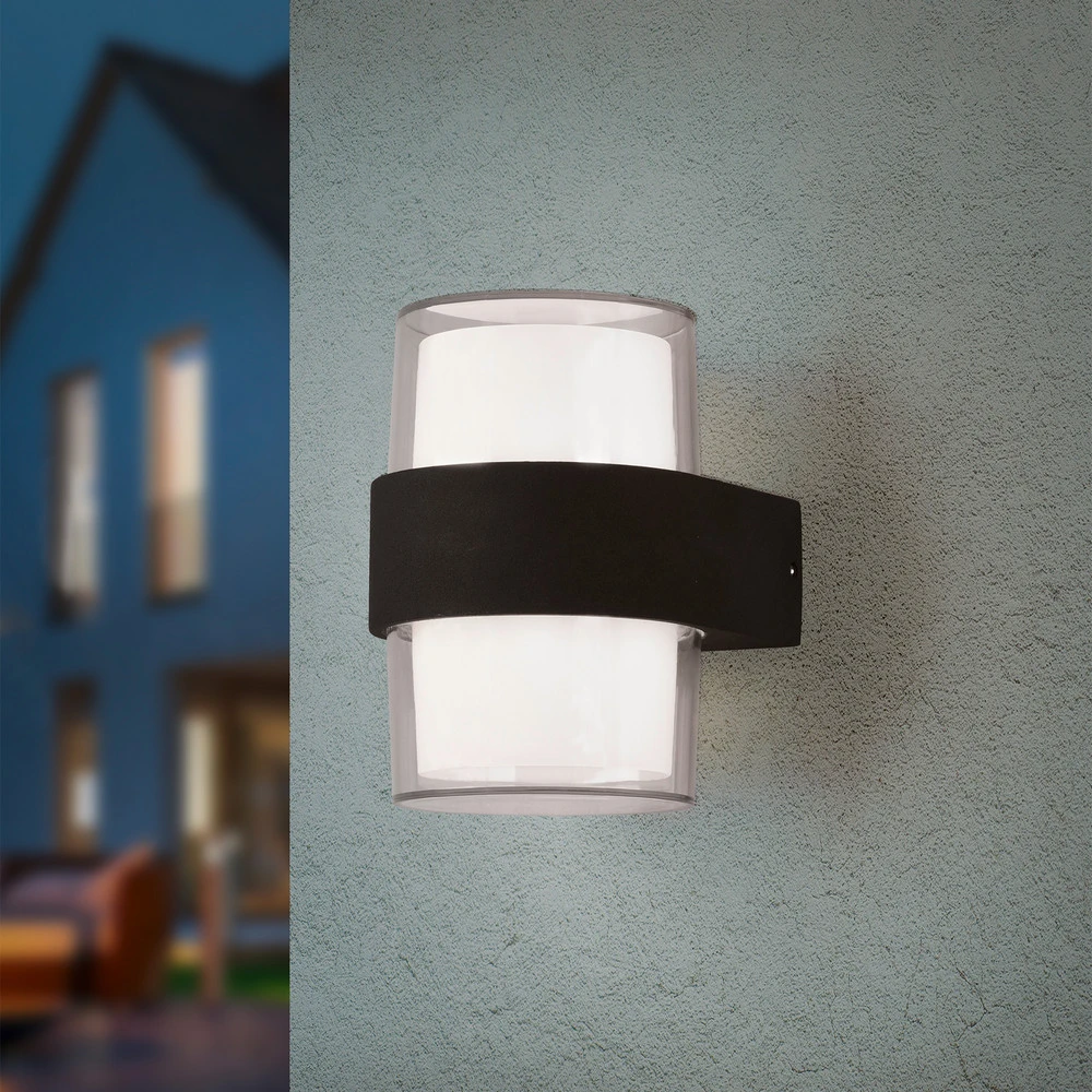 Applique d’extérieur LED Molina, ronde, anthracite