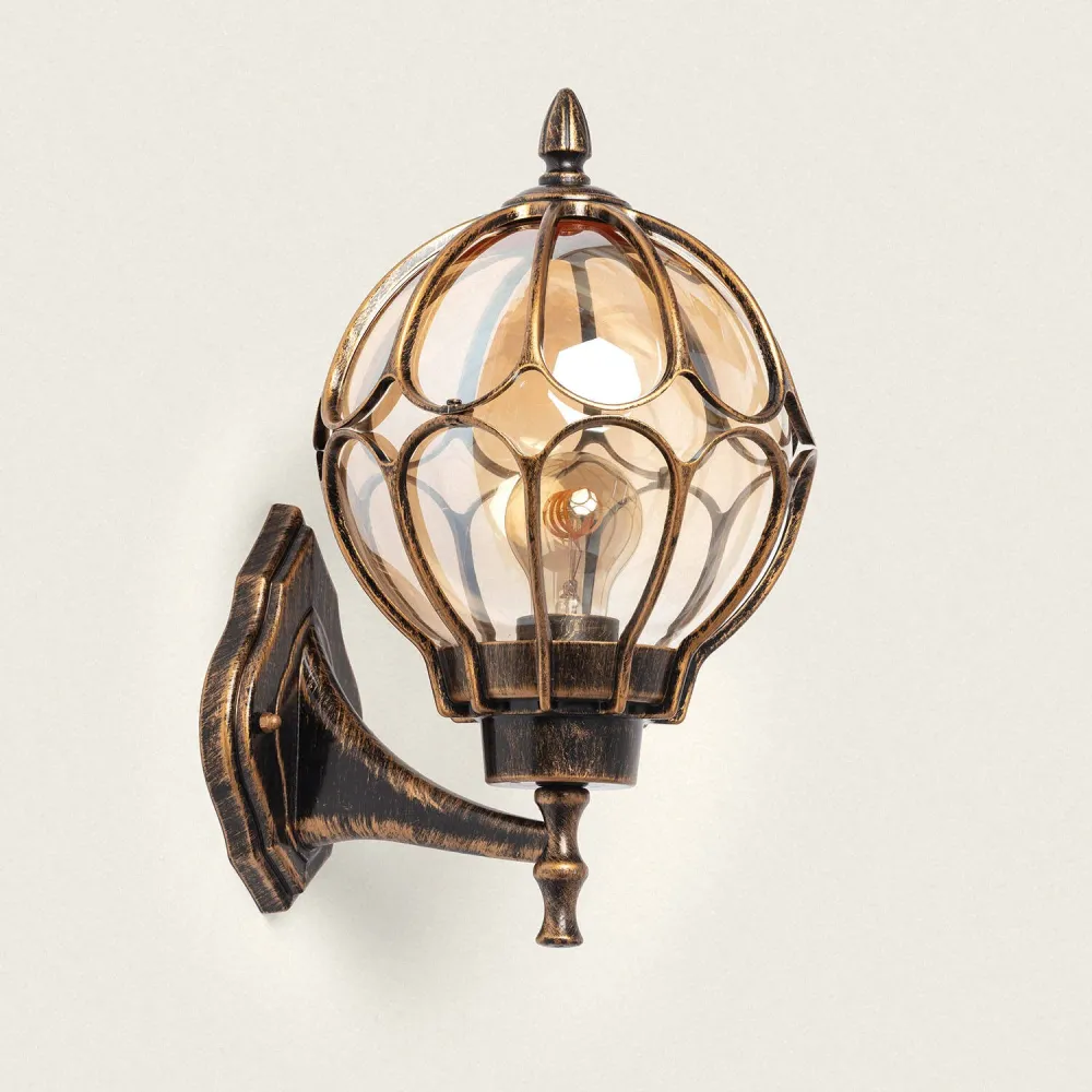 Applique extérieure en aluminium avec éclairage LED Brindox