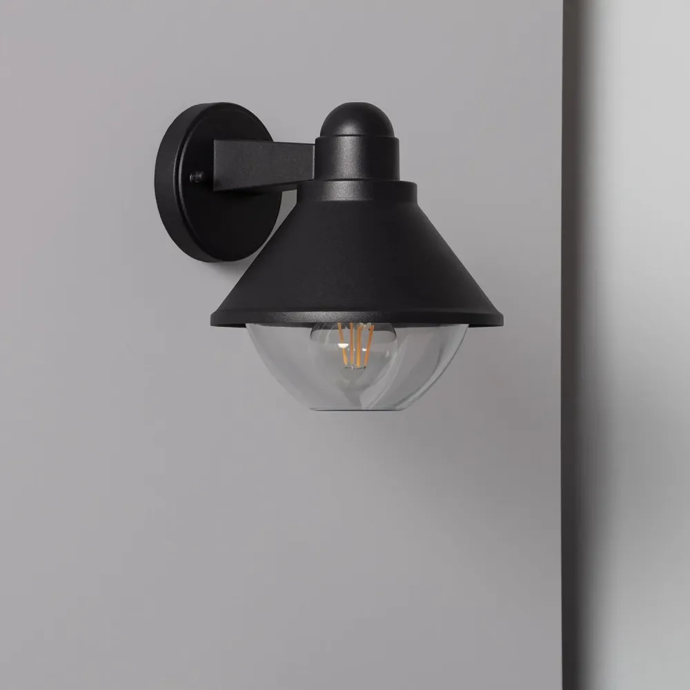 Applique extérieure en aluminium Valera avec éclairage LED intégré