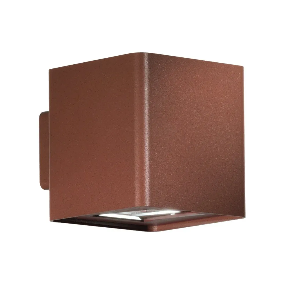 APPLIQUE LAMPADA DA PARETE PER ESTERNO LED - MARRONE
