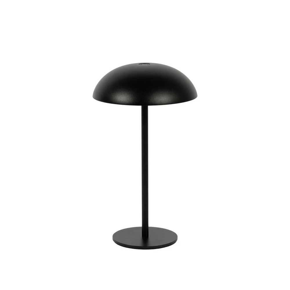 Arcchio lampe de table LED à autonomie renouvelable Thenra, noir, support mural