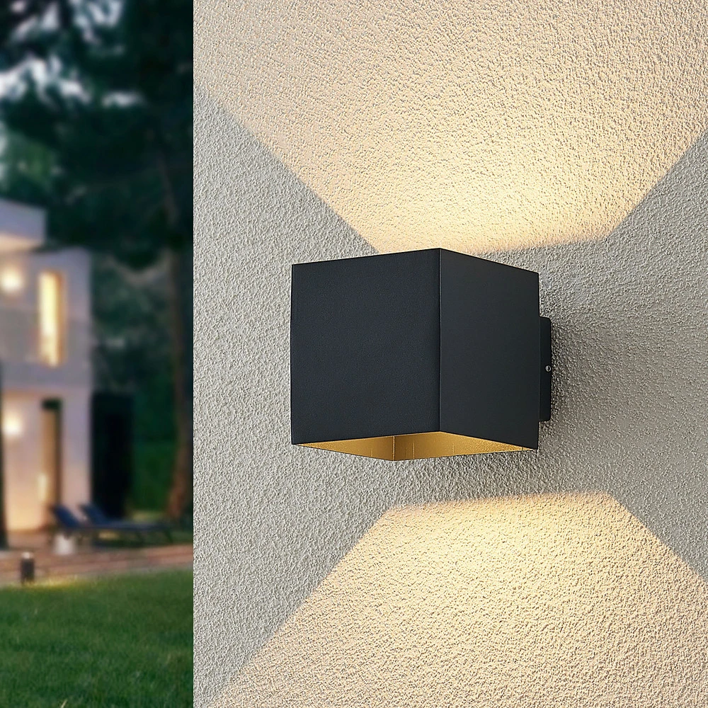 ELC Esani applique d’extérieur LED, anthracite