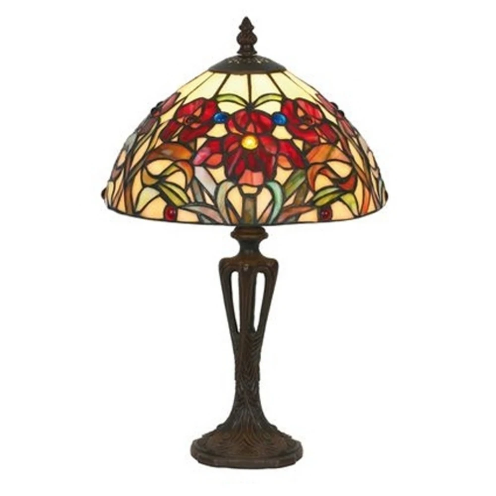 ELINE lampe à poser style Tiffany authentique 40 cm