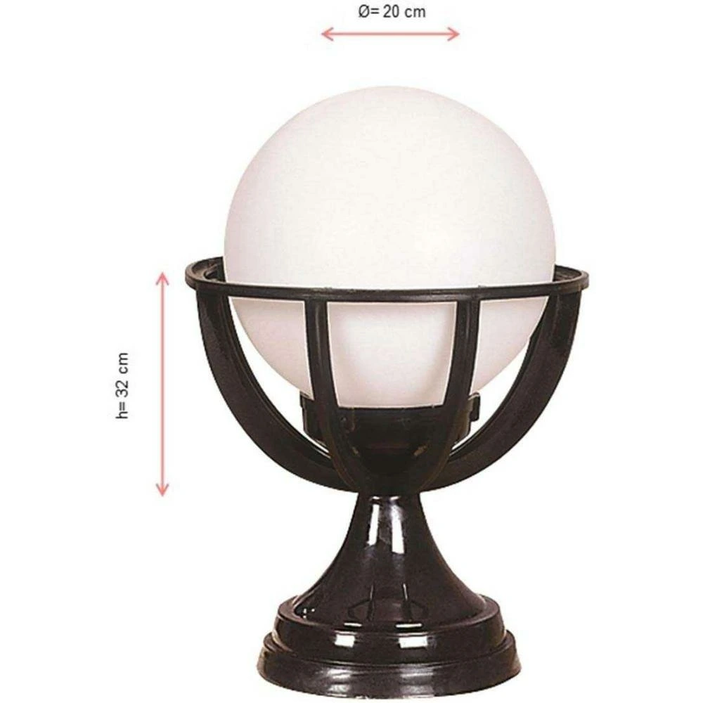 Lampe de jardin à poser en abs bop