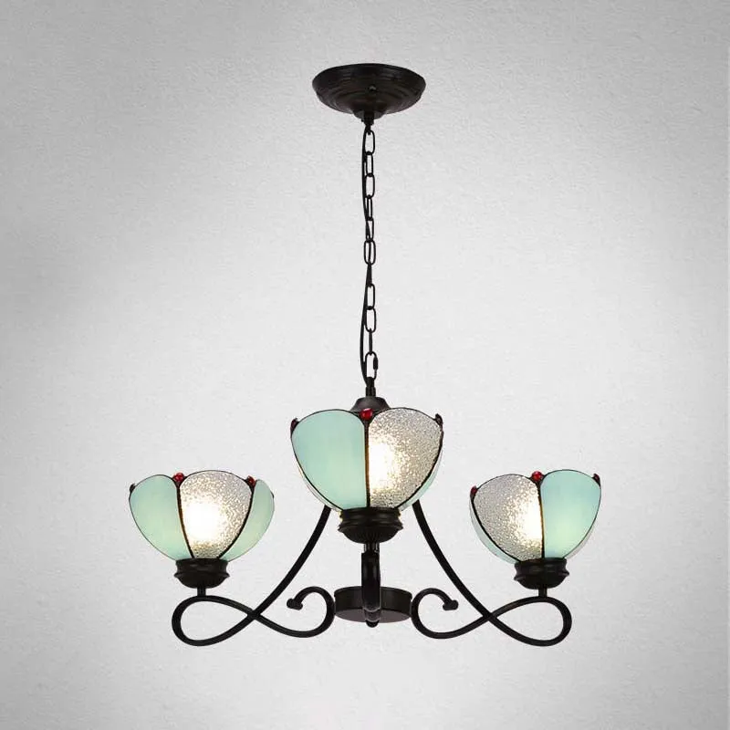 Lustre suspendu festonné/cône à 3/5 lumières, éclairage baroque en verre blanc/jaune/beige pour salon avec bras incurvé