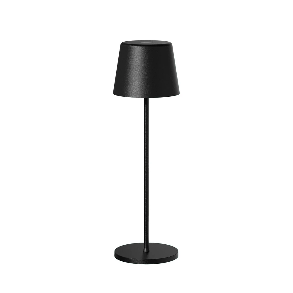 Müller Licht tint Lampe à poser LED à autonomie renouvelable Dalia, aluminium, noir
