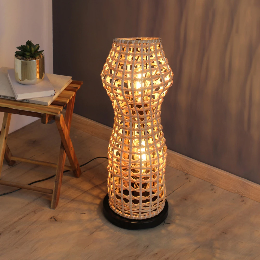 Éco-Énergétique Lampe sur pied Capella, hauteur 60 cm