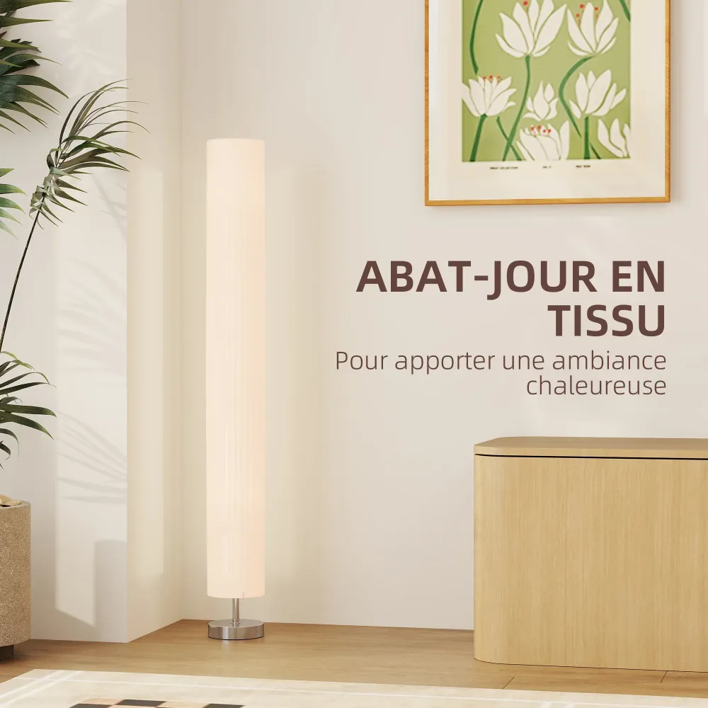 Design Contemporain Lampadaire lampe sur pied de salon style actuel lampadaire sur pied avec interrupteur pour salon et ch...