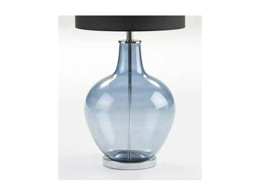 Haute Qualité Pied de lampe en verre bleu Patricias