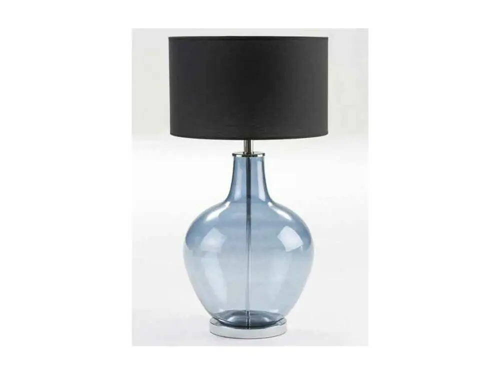 Haute Qualité Pied de lampe en verre bleu Patricias