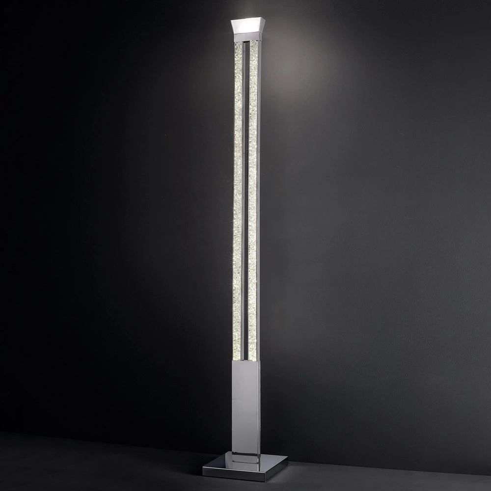 Lampe de chevet Lampe sur pied Male en chromé