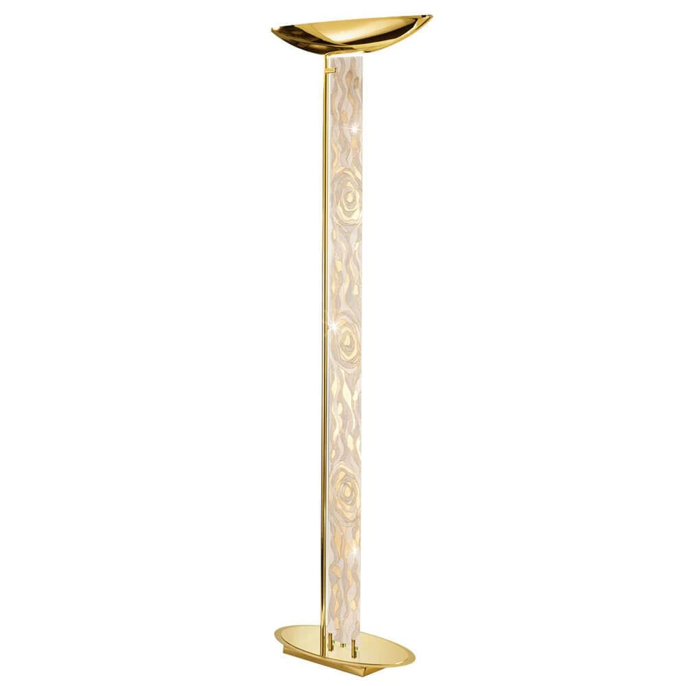 Lampe à poser KOLARZ Delphi lampe sur pied plaquée or 24 carats