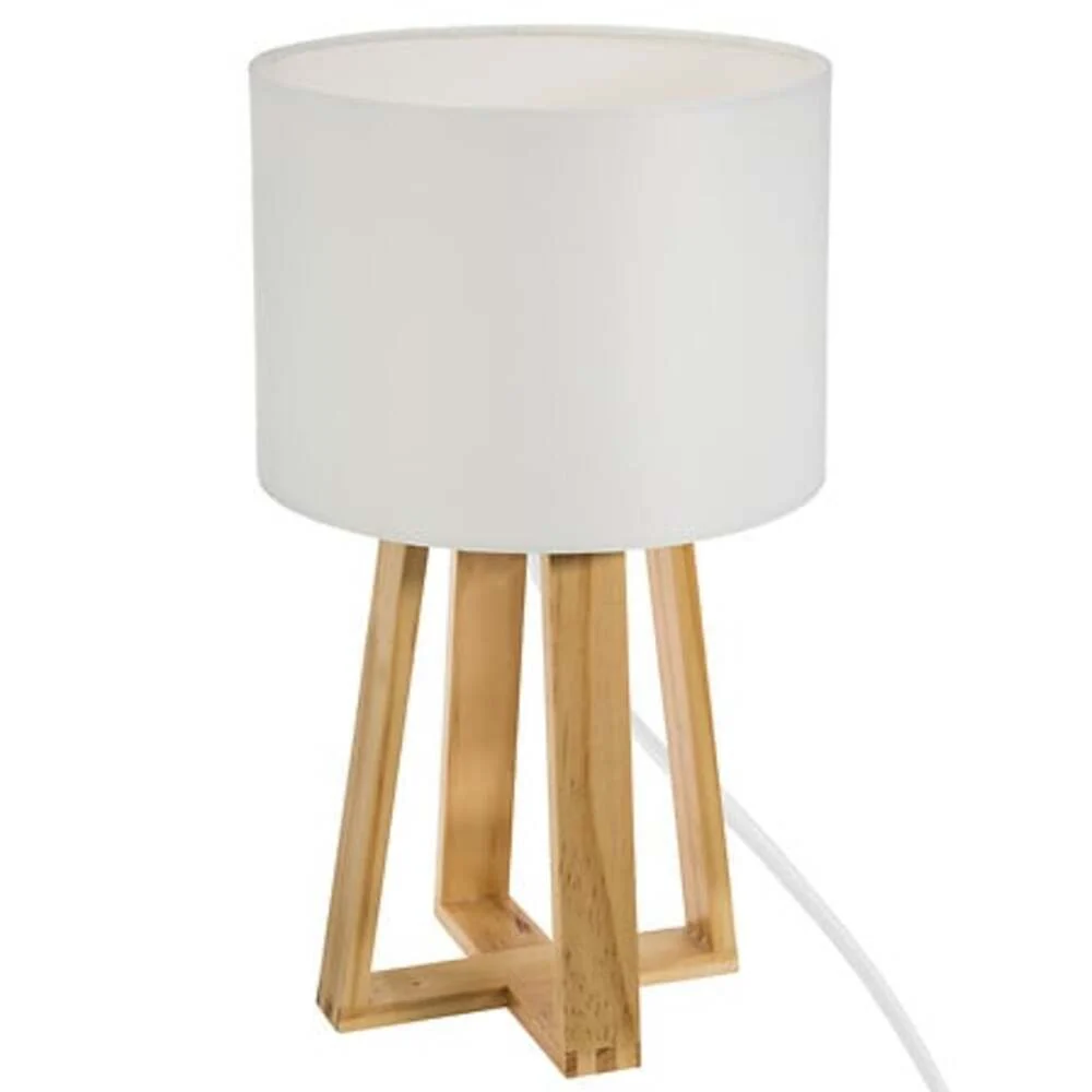 Lampe à poser multipieds "Molu" en bois – Qualité & Prix chez Alpha55 – Accessoire nécessaire au quotidien