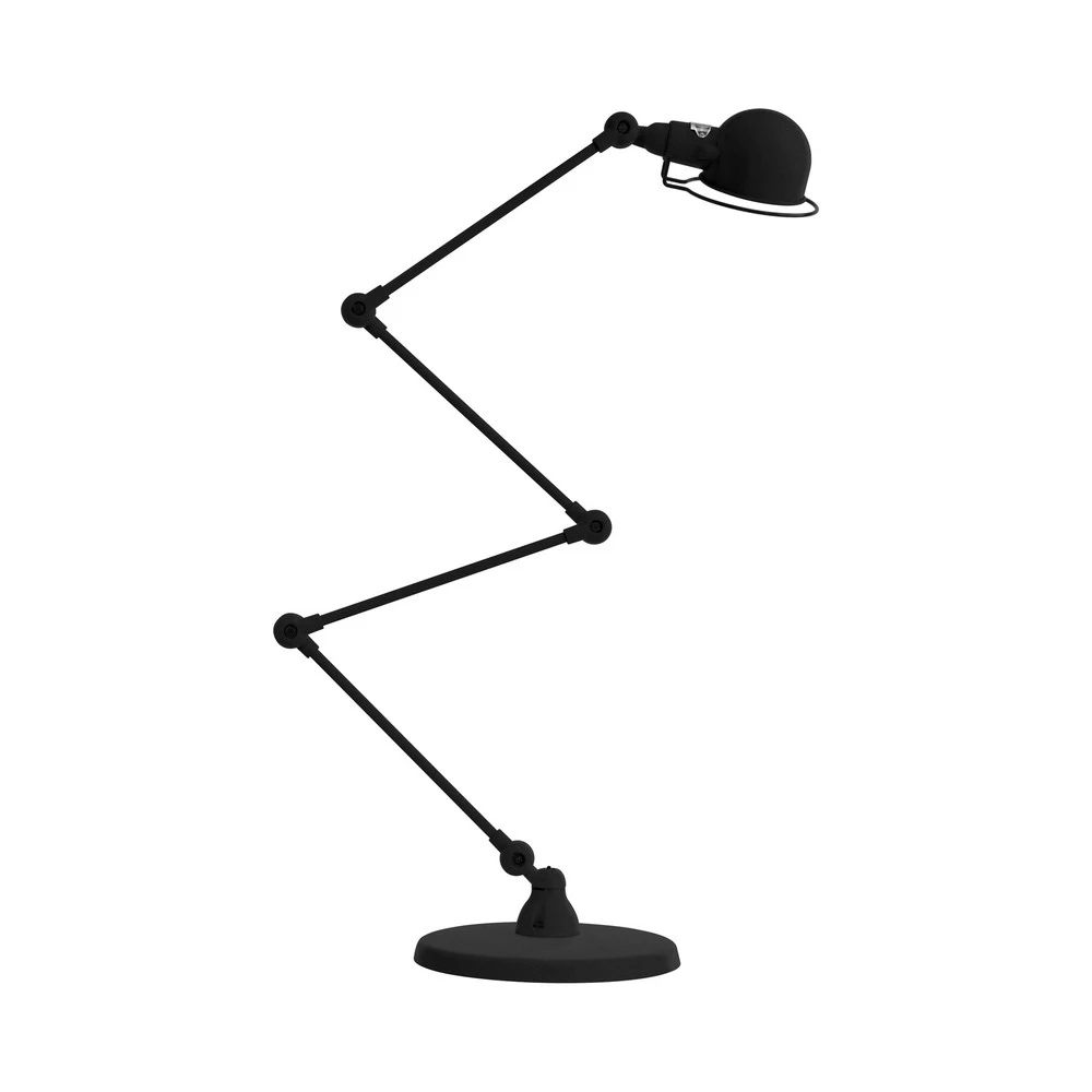 Socle en bois massif Jieldé Signal SI433 lampe sur pied, 4 x 30 cm, noir mat