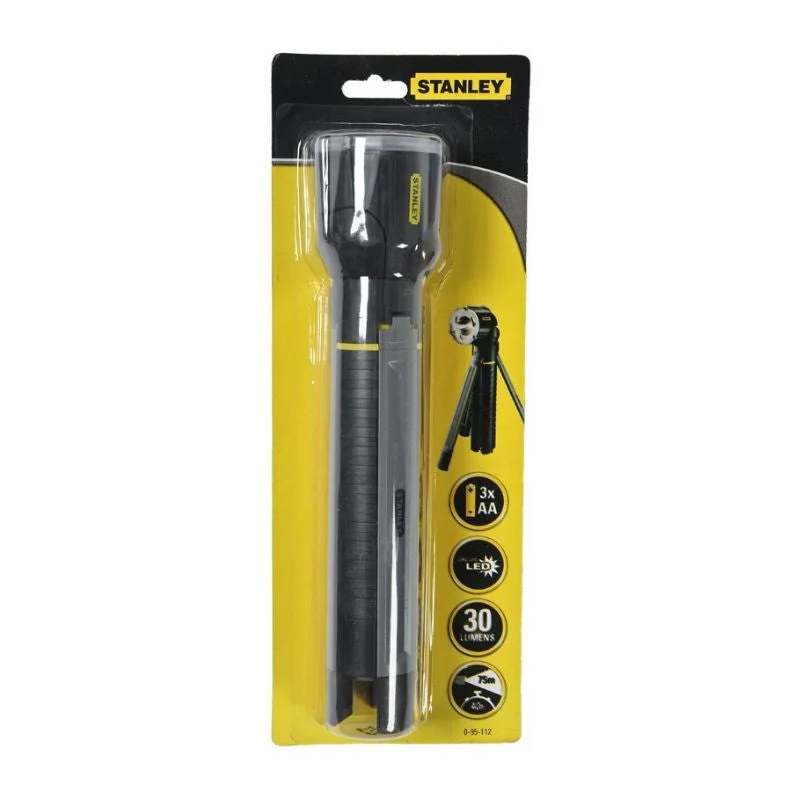Lampe tripod tête ajustable STANLEY 0-95-112 - 30 lumens compatible avec système solaire