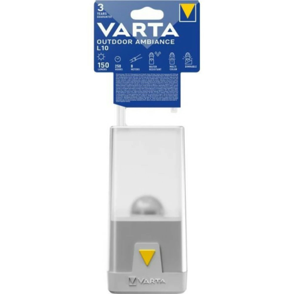 Lanterne murale Lanterne-varta-outdoor ambiance lantern l10-150lm-6couleurs de lumiere-dimmable-ip54-led hautes performanc...