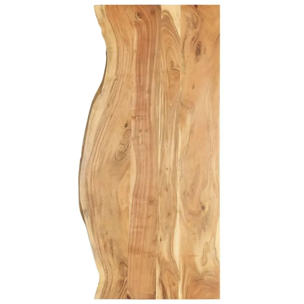 Dessus de meuble-lavabo de salle de bain etagère flottante tablette de meuble-lavabo plateau de meuble-lavabo 140 cm acaci...