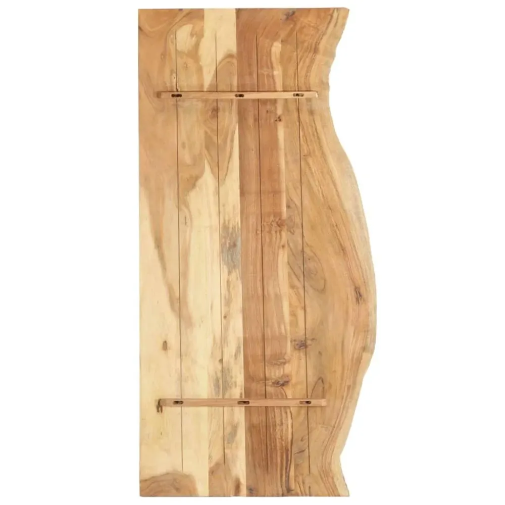 Dessus de meuble-lavabo de salle de bain etagère flottante tablette de meuble-lavabo plateau de meuble-lavabo 140 cm acaci...