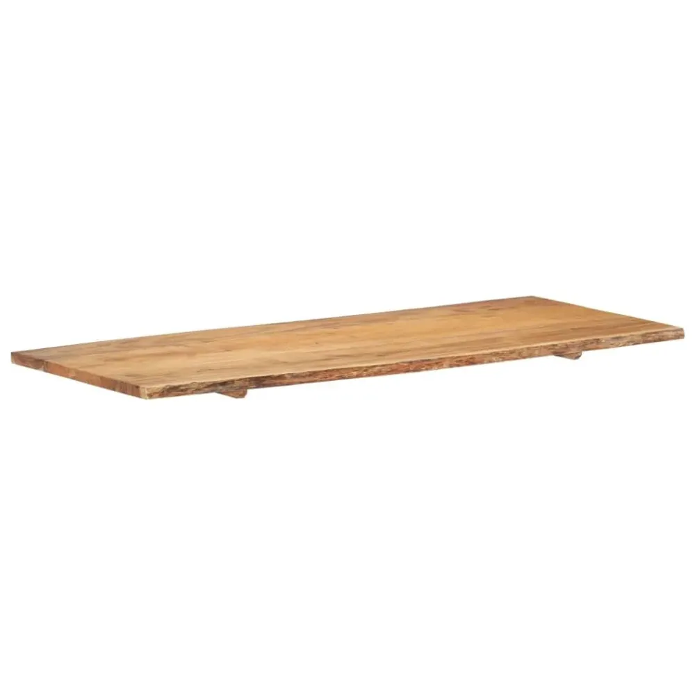 Dessus de meuble-lavabo de salle de bain etagère flottante tablette de meuble-lavabo plateau de meuble-lavabo 140 cm acaci...
