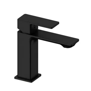 Mitigeur de douche Sanycces - Cubo Mitigeur De Lavabo Noir Mat