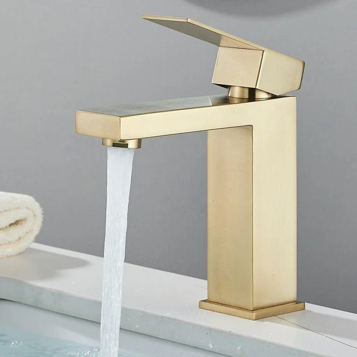 Mitigeur Lavabo + Vidage FRAMO E200 Or Gold - Robinetterie Italienne Supérieur