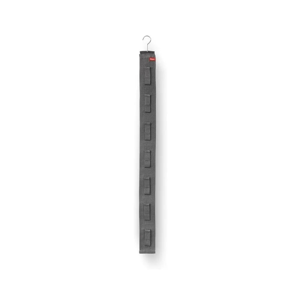 Attaccapanni da Porta e Armadio per Borse con 7 Ganci Velcro 95x7,5cm (pour charges jusqu'à 30kg)