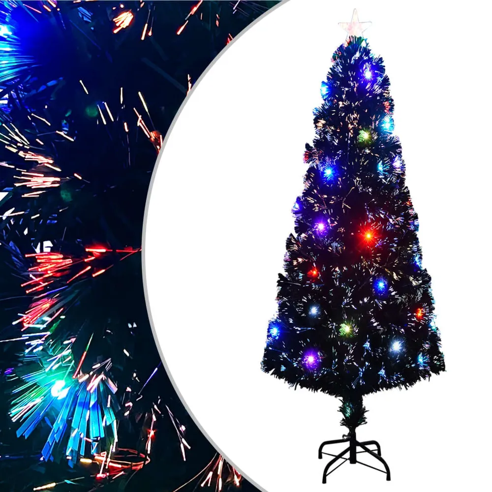 Projecteur à motifs Arbre de Noël pré-éévidenté avec support 240 cm fibre optique