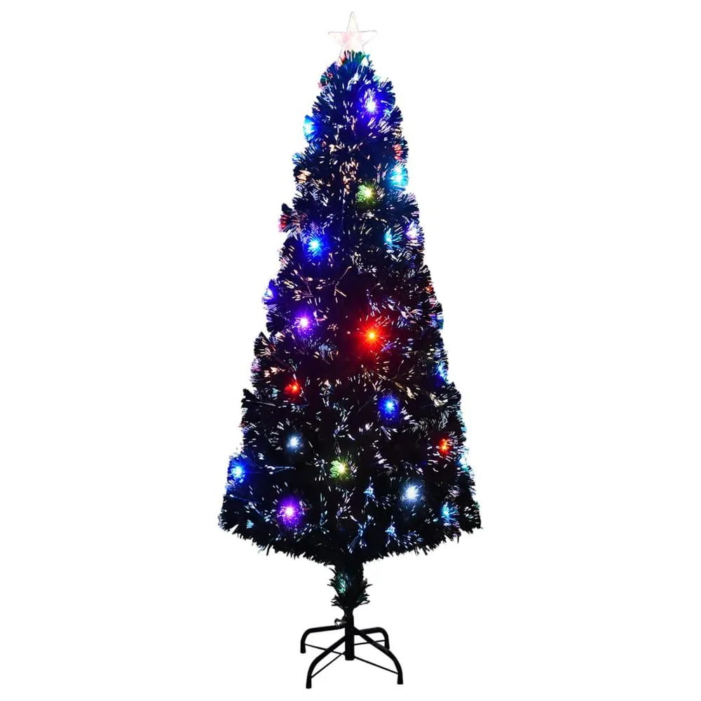 Projecteur à motifs Arbre de Noël pré-éévidenté avec support 240 cm fibre optique