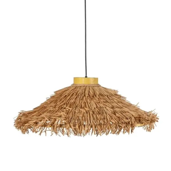 Spontané Plant Fiber Hanging Light Style industriel