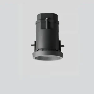 Luminaire plafonnier à encastrer fluo Bega modèle 6707 - coloris blanc - IP65 (déclassé) pour allée et terrasse