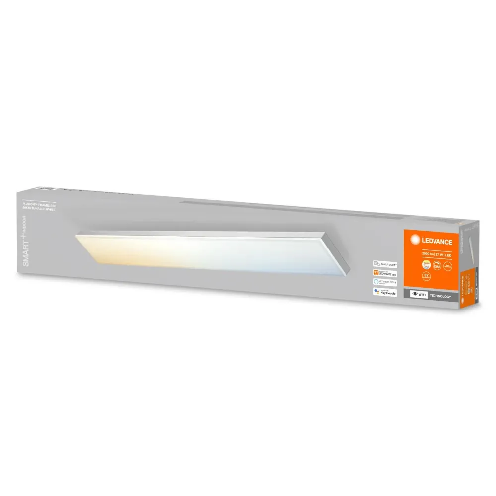 Luminaire LED rectangulaire 800x100 mm 27W CCT Wi-fi LEDVANCE 4058075484597
