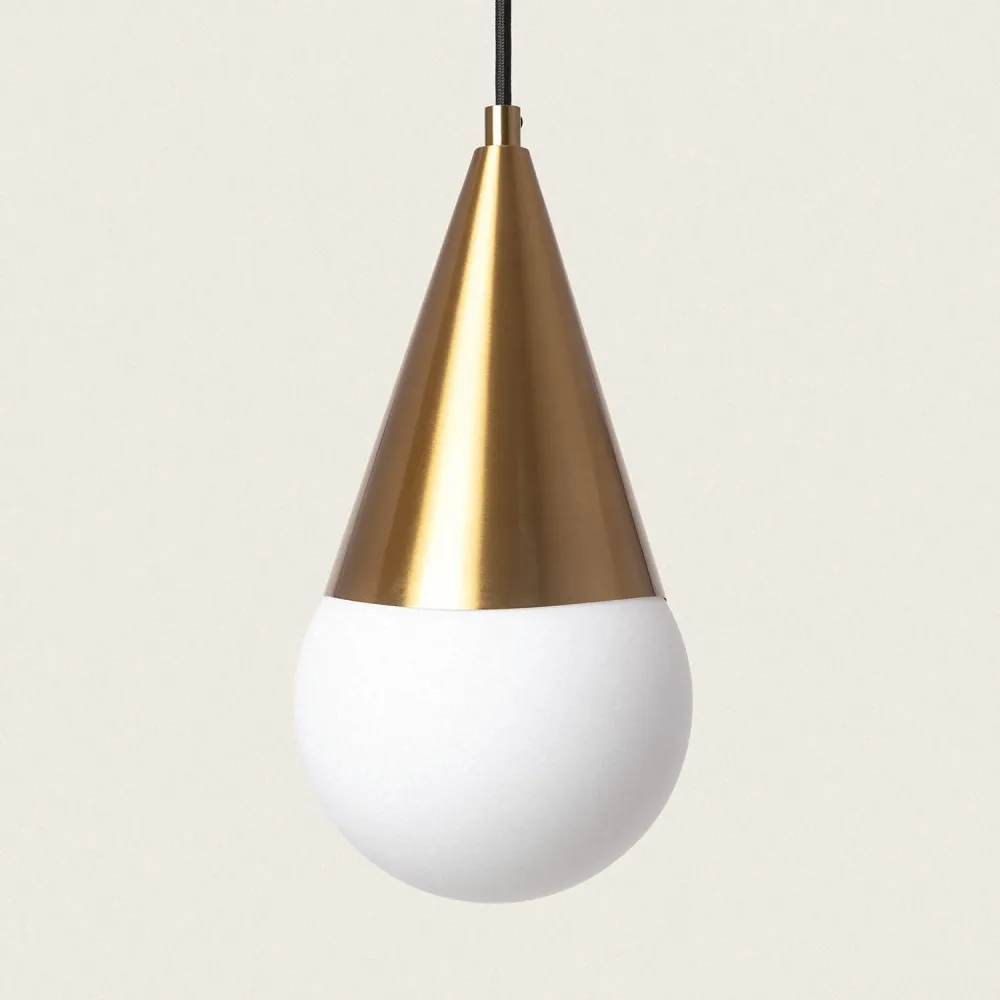Luminaire de plafond à panneaux Lustre en verre et métal avec éclairage à LED.