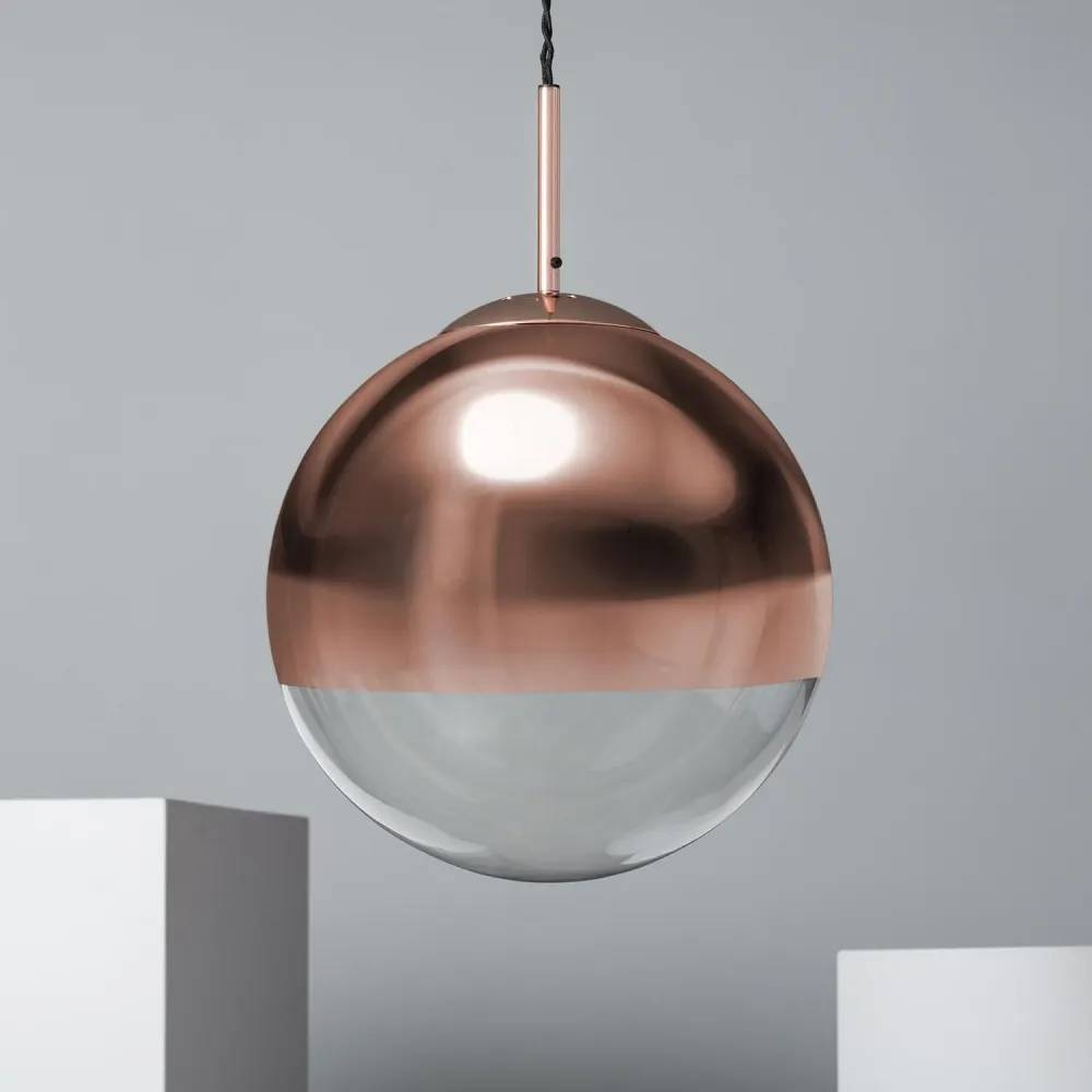 Plafonnier Design Moderne Lustre Yelitza en verre et métal avec éclairage LED intégré