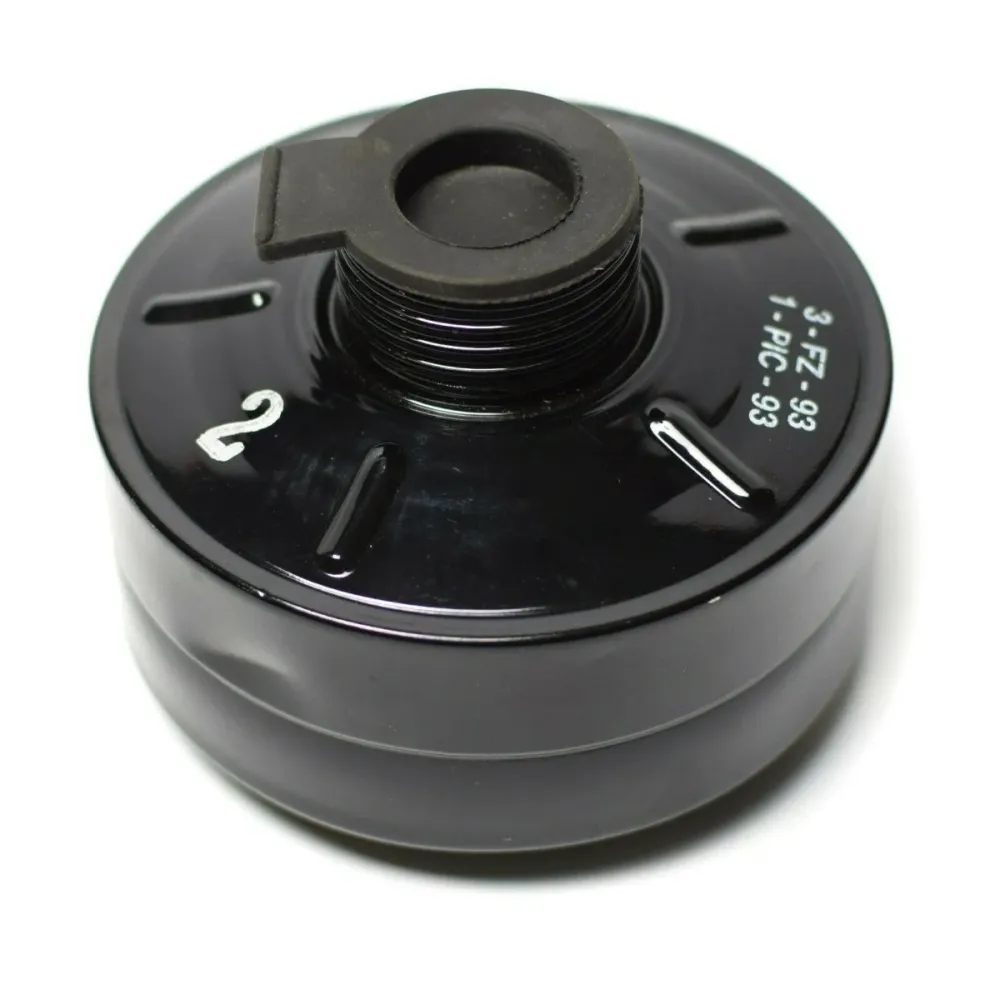 Cartouche filtrante tendance CF F3 pour protection respiratoire Gost 40 mm