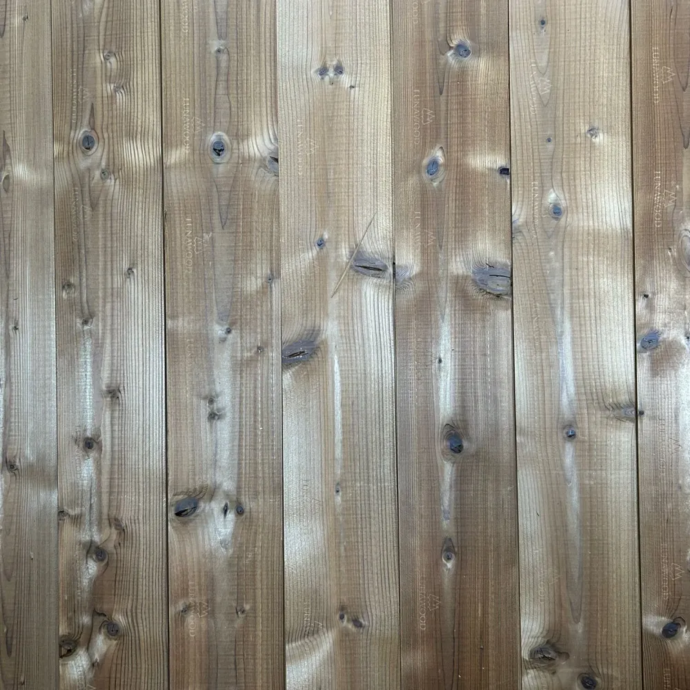 Bardage Epicea Classe 3 Thermowood - 20x134 - L=3,6m (Profil Sharp)