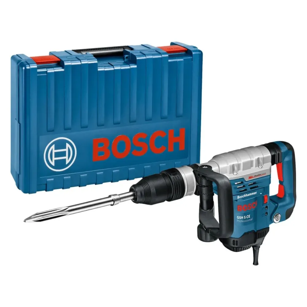 Bosch GSH 5 CE SDS Max Professional, Heavy Duty & Indéfectible Demolition Hammer 240V/1150W 0611321070