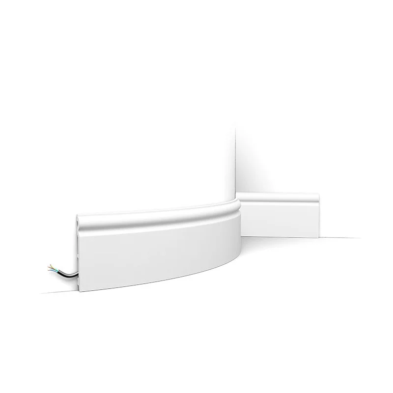 Carton achevé de 22 mètres de plinthes SX138F - 200x13,8x1,5 - ORAC DECOR