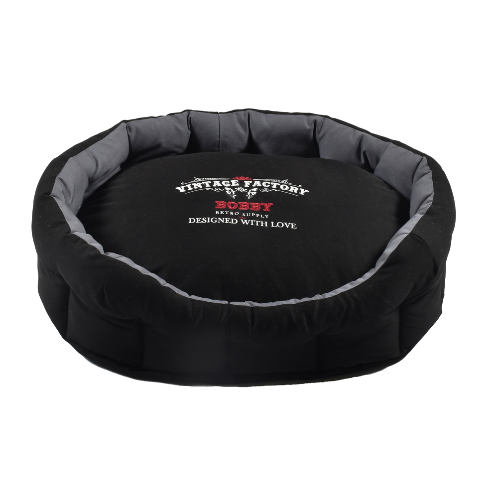 Corbeille factory, couleur noir, taille XS. Bobby