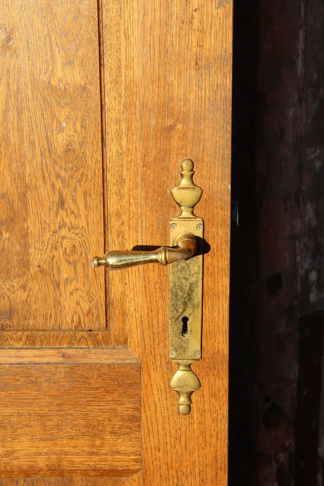Porte bois moulurée (PO09A-B)