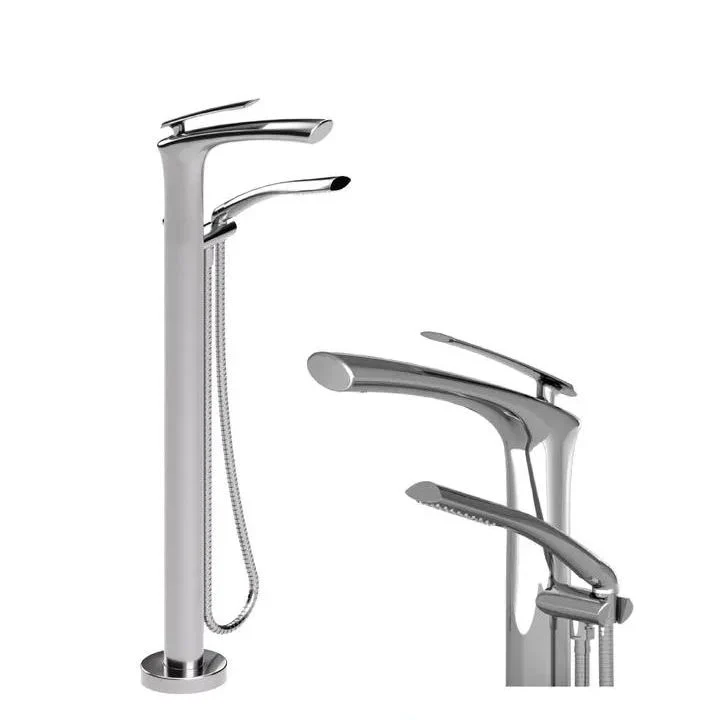 Robinet de remplissage de baignoire à montage au sol Fluvia