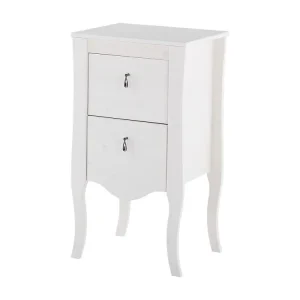 Armoires Latérales ELISABETH SCAB45 2D 45x36x82 Blanc