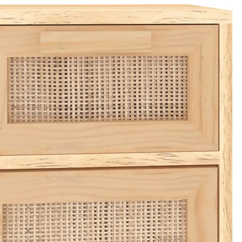 Buffet bahut commode armoire meuble de rangement organisateur cuisine salle de séjour salon 60 x 30 x 75 cm bois de pin ma...