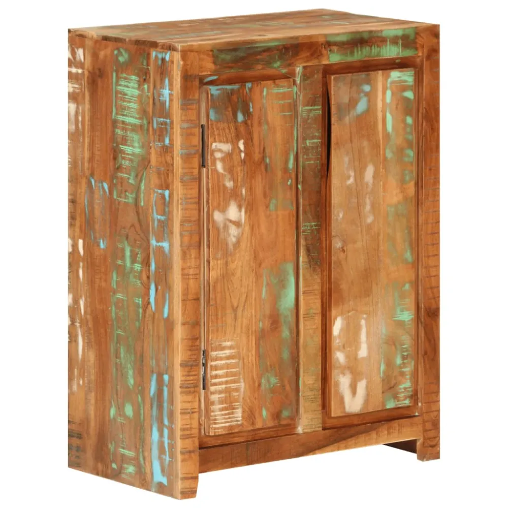 Buffet bahut commode armoire meuble de rangement organisateur cuisine salle de séjour salon 55 x 33 x 75 cm bois massif de...