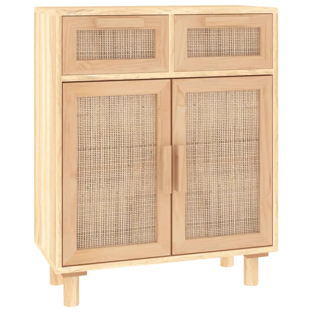 Buffet bahut commode armoire meuble de rangement organisateur cuisine salle de séjour salon 60 x 30 x 75 cm bois de pin ma...